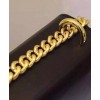 Gucci Padlock GG Advanced Leather Shoulder Bag 409486 Black