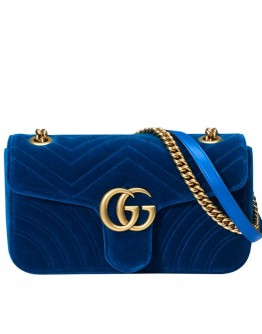 Gucci GG Marmont Velvet Shoulder Bag 443497