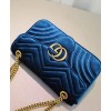 Gucci GG Marmont Velvet Shoulder Bag 443497