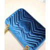 Gucci GG Marmont Velvet Shoulder Bag 443497