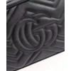 Gucci GG Marmont Matelasse Shoulder Bag 447632 Black