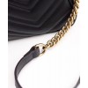 Gucci GG Marmont Matelasse Shoulder Bag 447632 Black