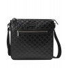 Gucci Signature Leather Messenger 406408 Black