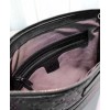 Gucci Signature Leather Messenger 406408 Black