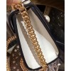 Gucci Padlock studded GG Supreme Shoulder Bag 432182
