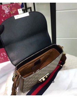 Gucci Padlock GG Supreme Shoulder Bag 453189