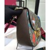 Gucci Padlock Gucci Tian Shoulder Bag 453189 Red