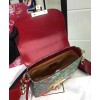 Gucci Padlock Gucci Tian Shoulder Bag 453189 Red