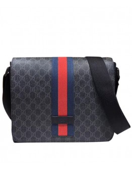 Gucci GG Supreme messenger 475432 Black