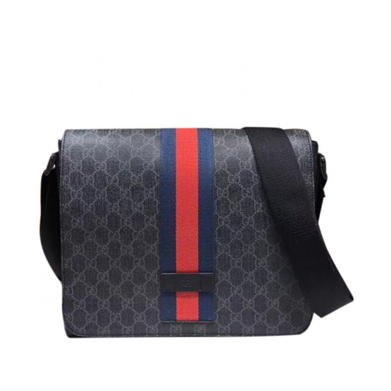 Gucci GG Supreme messenger 475432 Black