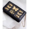 Gucci GG Marmont animal studs mini bag 488426 Black