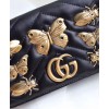 Gucci GG Marmont animal studs mini bag 488426 Black