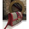 Gucci Queen Margaret GG Supreme medium shoulder bag 524356 Red