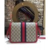 Gucci Queen Margaret GG Supreme medium shoulder bag 524356 Red