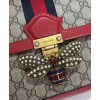 Gucci Queen Margaret GG Supreme medium shoulder bag 524356 Red