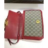 Gucci Queen Margaret GG Supreme medium shoulder bag 524356 Red