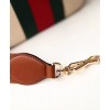 Gucci Vintage canvas shoulder bag 575073S Cream