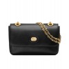 Gucci Leather small shoulder bag 576421 Black