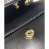 Gucci Leather small shoulder bag 576421 Black