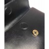 Gucci Leather small shoulder bag 576421 Black