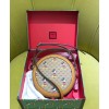 Disney x Gucci Round Shoulder Bag 603938 Light Coffee
