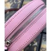 Gucci GG Psychedelic Round Shoulder Bag 603938 Pink