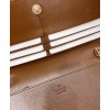 Gucci 1955 Horsebit Wallet With Chain 621892S Coffee