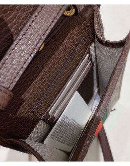 Gucci Ophidia Mini Bag 625757 Dark Coffee