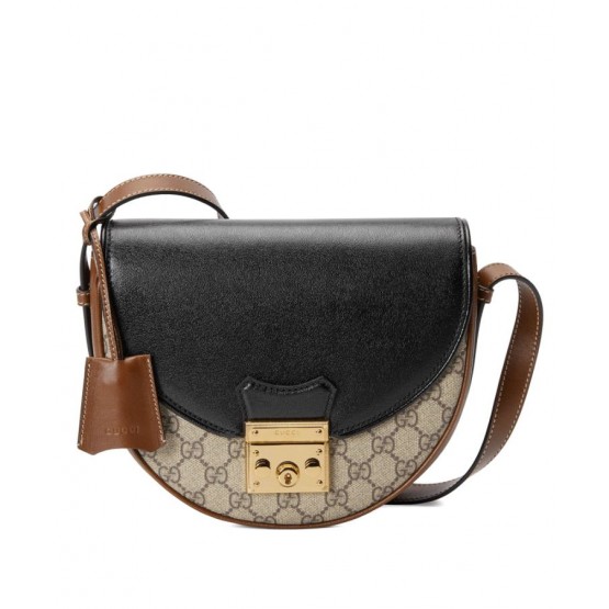 Gucci Padlock small shoulder bag Black