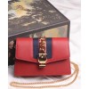 Gucci Sylvie Leather Mini Chain Bag 494646