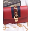 Gucci Sylvie Leather Mini Chain Bag 494646