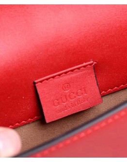Gucci Sylvie Leather Mini Chain Bag 494646