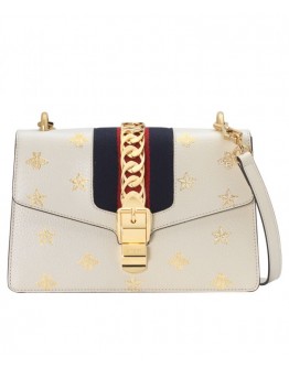 Gucci Sylvie Bee Star small shoulder bag 524405