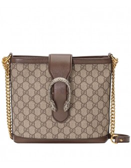 Gucci Dionysus medium GG bucket bag 499622 Dark Coffee