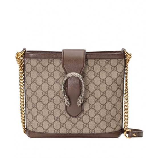 Gucci Dionysus medium GG bucket bag 499622 Dark Coffee