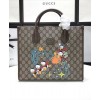 Gucci x Disney Donald Duck tote bag Dark Coffee