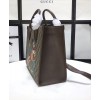 Gucci x Disney Donald Duck tote bag Dark Coffee