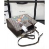 Gucci x Disney Donald Duck tote bag Dark Coffee
