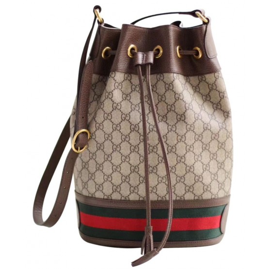 Gucci Ophidia bucket bag 503886 Dark Coffee
