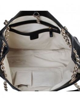 Gucci Soho Leather Tote 308982 Black