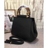Gucci Nymphaea leather top handle bag 453767