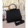 Gucci Nymphaea leather top handle bag 453767