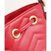 Gucci GG Marmont Quilted Leather Bucket Bag 476674