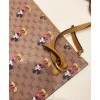 Disney x Gucci Medium Tote 547947 Apricot