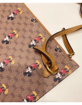 Disney x Gucci Medium Tote 547947 Apricot