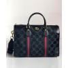 Gucci Medium GG velvet duffle 574966 Black