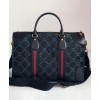 Gucci Medium GG velvet duffle 574966 Black