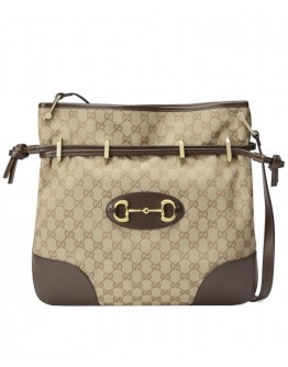 Gucci 1955 Horsebit messenger bag 602089 Dark Coffee