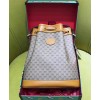 Disney x Gucci small bucket bag 602691 Light Coffee
