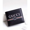 Gucci Print leather bi-fold wallet 496309